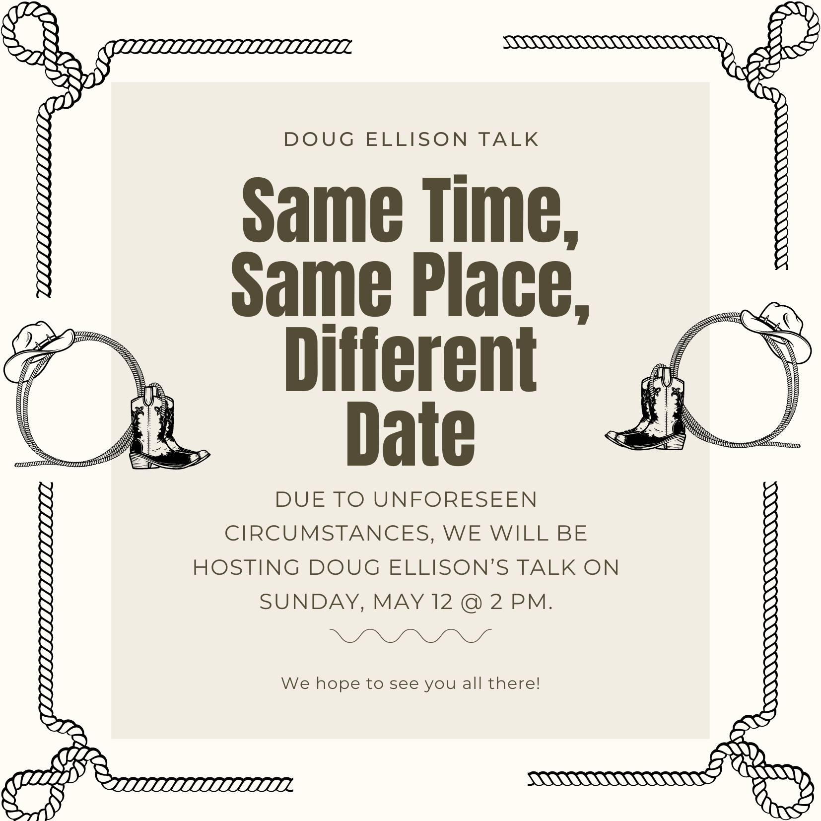 Pioneer Trails Regional Museum | Doug Ellison’s Talk has been Rescheduled